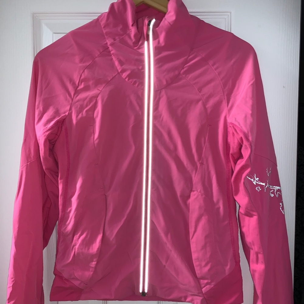 Hot Pink Lululemon Running Jacket - Size 4
